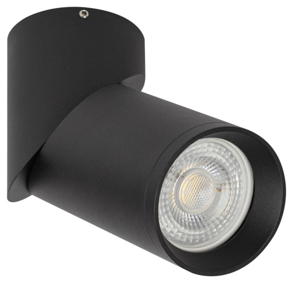 Светильник настенно-потолочный спот ЭРА OL18 BK MR16/GU10, черный