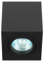 Светильник настенно-потолочный спот ЭРА OL22 BK MR16/GU10, черный, поворотный