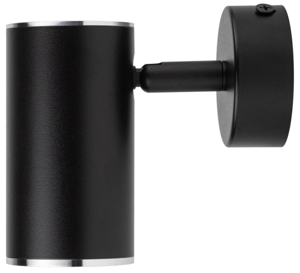 Светильник настенно-потолочный спот ЭРА OL35 BK MR16 GU10 IP20 черный, хром