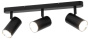 Светильник настенно-потолочный спот ЭРА OL35-3 BK MR16 GU10 IP20 черный хром