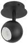 Светильник настенно-потолочный спот ЭРА OL36 BK MR16 GU10 IP20 черный