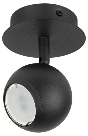 Светильник настенно-потолочный спот ЭРА OL36 BK MR16 GU10 IP20 черный