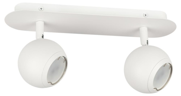 Светильник настенно-потолочный спот ЭРА OL36-2 WH MR16 GU10 IP20 белый