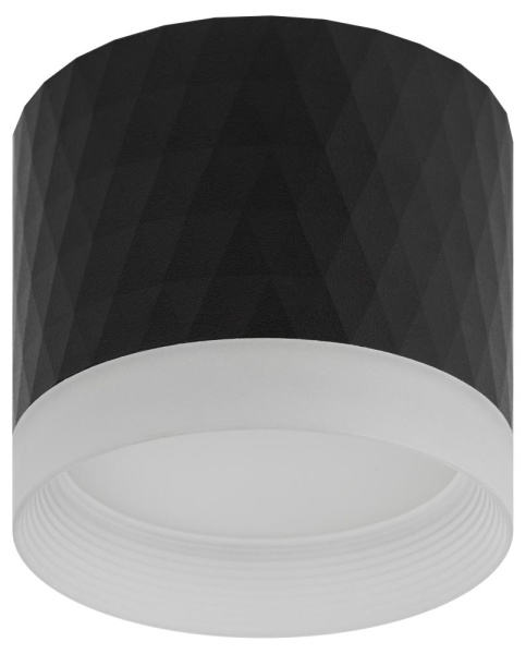 Светильник настенно-потолочный спот ЭРА OL37 BK под GX53 IP20 черный