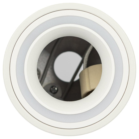 Светильник настенно-потолочный спот ЭРА OL47 WH MR16 GU10 IP20 белый