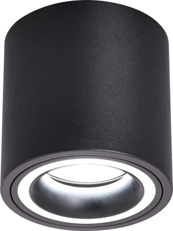 Светильник настенно-потолочный спот ЭРА OL47 BK MR16 GU10 IP20 черный