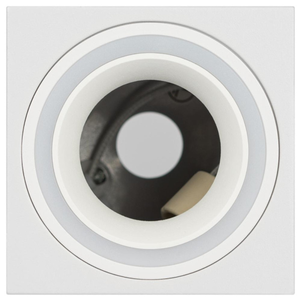 Светильник настенно-потолочный спот ЭРА OL46 WH MR16 GU10 IP20 белый