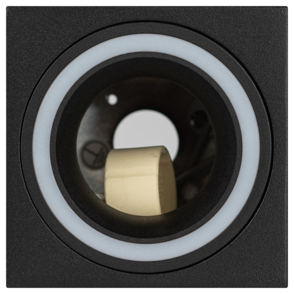 Светильник настенно-потолочный спот ЭРА OL46 BK MR16 GU10 IP20 черный