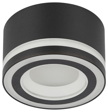 Светильник настенно-потолочный спот ЭРА OL51 BK GX53 IP20 черный