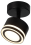 Светильник настенно-потолочный спот ЭРА OL52 BK GX53 IP20 черный