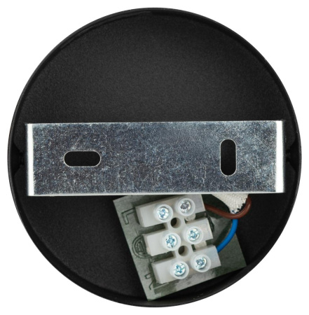 Светильник настенно-потолочный спот ЭРА OL52 BK GX53 IP20 черный