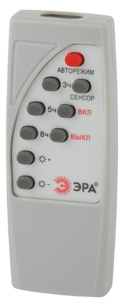 ЭРА Консольный светильник на солн. бат.,SMD, 60W, с датч. движ., ПДУ,1000lm, 5000К, IP65 (6/90)