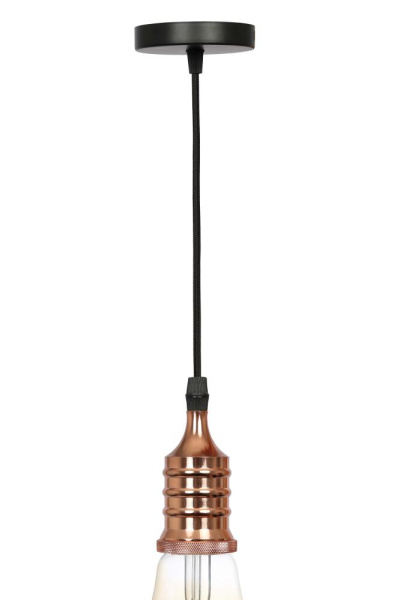 PL13 E27 - 4 RG Подсветка ЭРА Накладной, цоколь Е27, провод 1 м, цвет розовое золото (60/360)