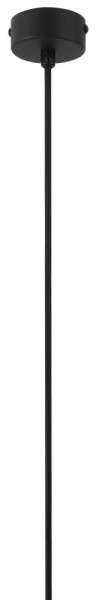 Светильник подвесной (подвес) ЭРА PL 17 BK MR16/GU10, черный, потолочный, цилиндр