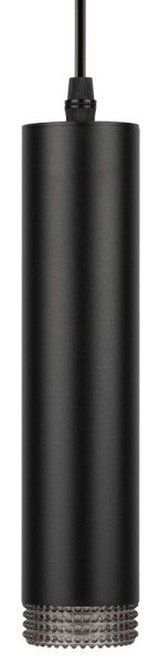 Светильник подвесной (подвес) ЭРА PL18 BK/GR MR16 GU10 потолочный цилиндр черный, серый