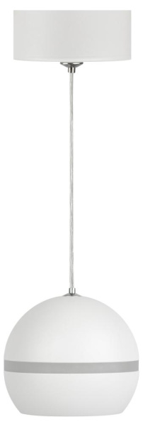 Светильник подвесной (подвес) ЭРА PL21 WH GX53 потолочный шар белый