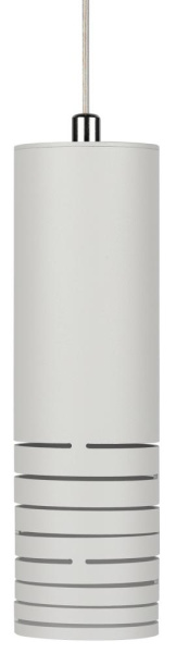 Светильник подвесной (подвес) ЭРА PL22 WH MR16 GU10 потолочный цилиндр белый