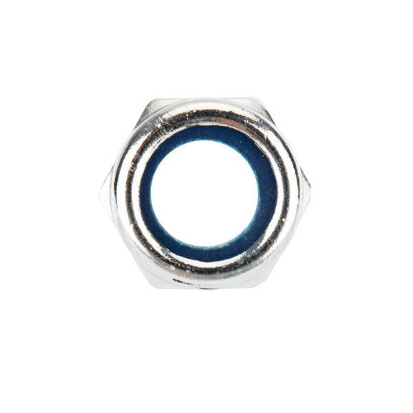 Гайка самоконтрящаяся DIN 985, с нейлоновым кольцом, M12 короб (25 шт/уп) KRANZ