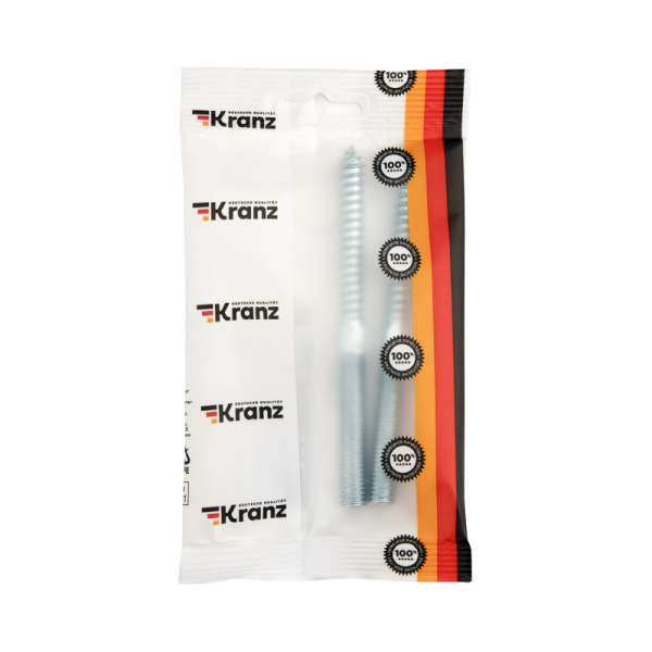 Шпилька сантехническая 10х120мм (2 шт/уп) KRANZ