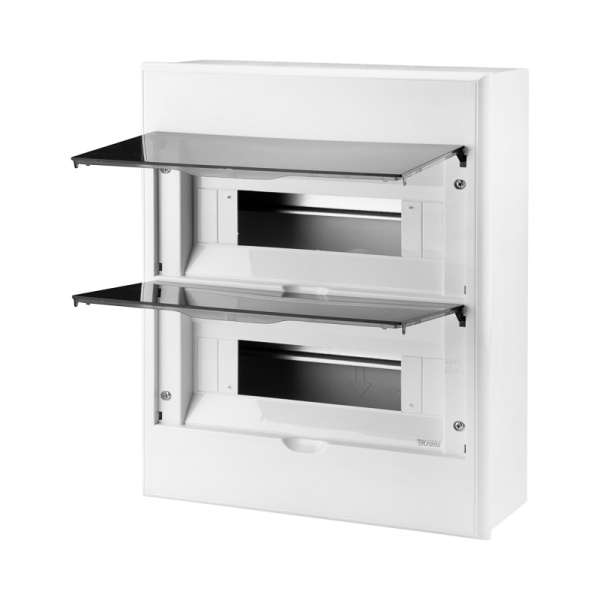 Бокс пластиковый ЩРН-П-24 IP41 белый KRANZ