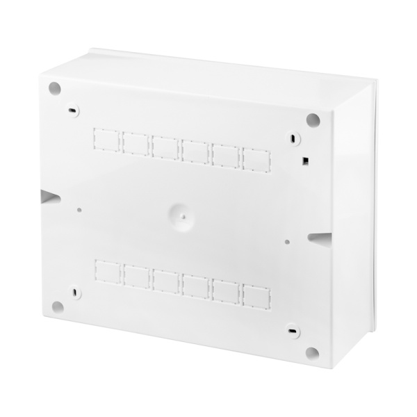 Бокс пластиковый ЩРН-П-12 IP41 белый (белая дверца) KRANZ