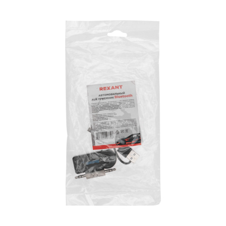 Адаптер AUX 3,5 мм Bluetooth REXANT