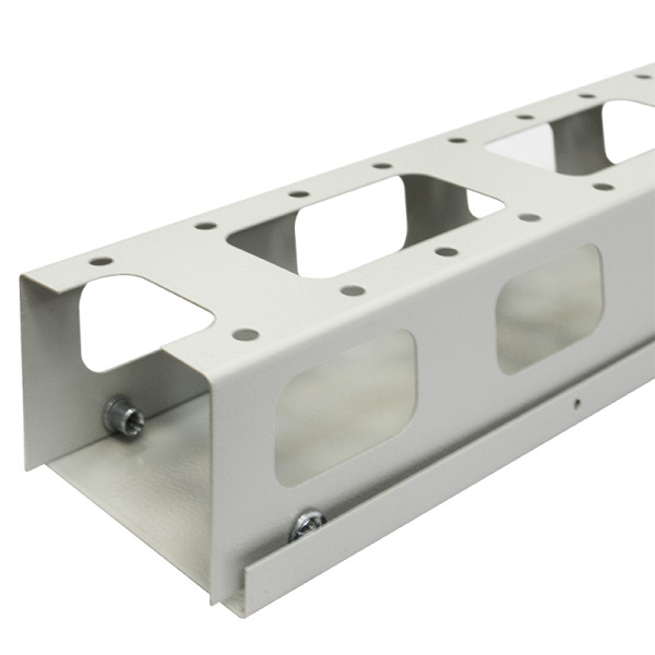 Органайзер кабельный вертикальный 42U без крышки ширина 100мм REXANT