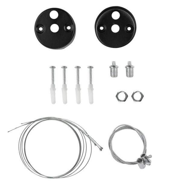 Светильник светодиодный Geometria ЭРА Block SPO-111-B-40K-060 60Вт 4000К 7200Лм IP40 1200*300*60 черный подвесной