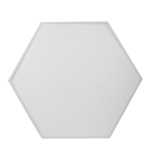 SPO-122-W-40K-066  Светильник LED ЭРА Geometria SPO-122-W-40K-066 Hexagon 66Вт 4000К 5300Лм IP40 800*800*80 белый подвесной