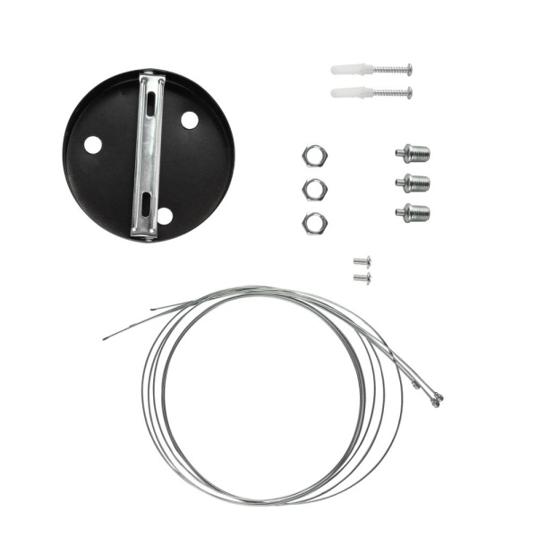 SPO-122-B-40K-066  Светильник LED ЭРА Geometria SPO-122-B-40K-066 Hexagon 66Вт 4000К 5300Лм IP40 800*800*80 черный подвесной