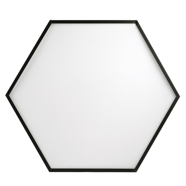 SPO-122-B-40K-066  Светильник LED ЭРА Geometria SPO-122-B-40K-066 Hexagon 66Вт 4000К 5300Лм IP40 800*800*80 черный подвесной