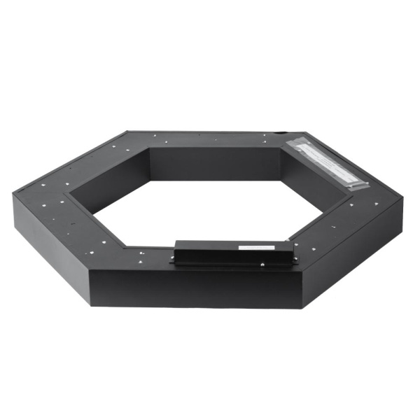 Светильник светодиодный Geometria ЭРА Hexagon SPO-124-B-40K-051 51Вт 4000К 3900Лм IP40 800*800*80 черный подвесной