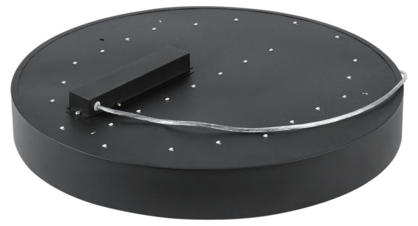 Светильник светодиодный Geometria ЭРА Ring SPO-132-B-40K-088 88Вт 4000К 6000Лм IP40 800*800*80 черный подвесной