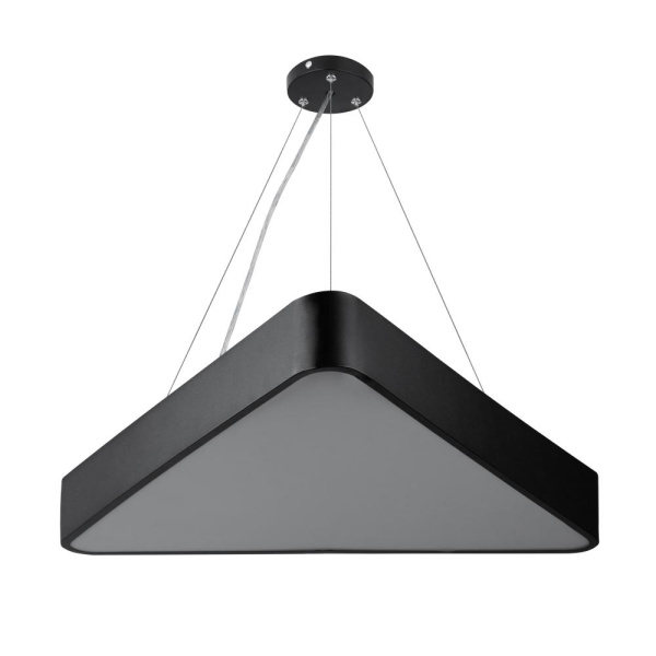 SPO-151-B-40K-030  Светильник LED ЭРА Geometria SPO-151-B-40K-030 Delta 30Вт 4000К 3000Лм IP40 600*600*80 черный подвесной