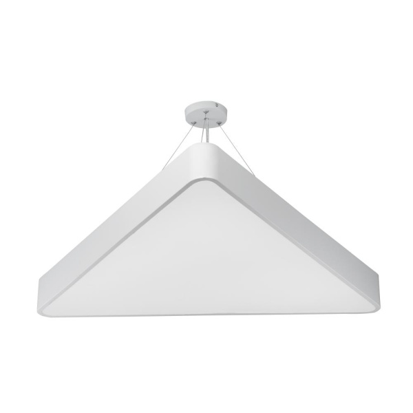 SPO-152-W-40K-048  Светильник LED ЭРА Geometria SPO-152-W-40K-048 Delta 48Вт 4000К 3500Лм IP40 800*800*80 белый подвесной