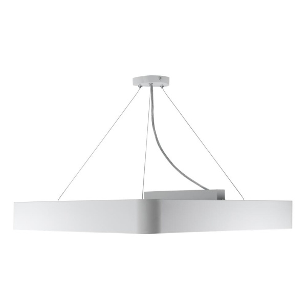 SPO-152-W-40K-048  Светильник LED ЭРА Geometria SPO-152-W-40K-048 Delta 48Вт 4000К 3500Лм IP40 800*800*80 белый подвесной