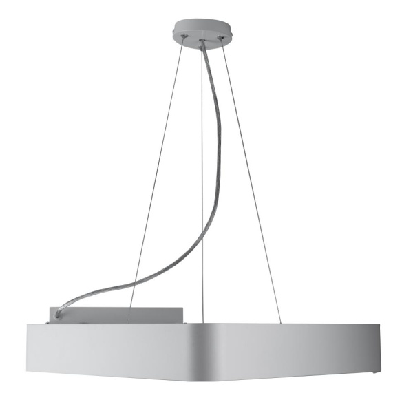 SPO-154-W-40K-042  Светильник LED ЭРА Geometria SPO-154-W-40K-042 Delta 42Вт 4000К 3500Лм IP40 800*800*80 белый подвесной