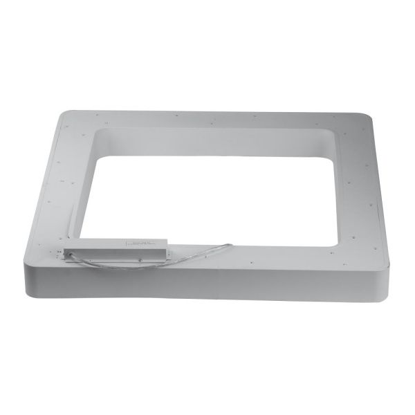 Светильник светодиодный Geometria ЭРА Quadro SPO-162-W-40K-070 70Вт 4000К 4200Лм IP40 800*800*80 белый подвесной