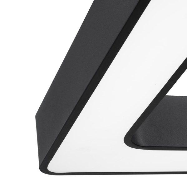 Светильник светодиодный Geometria ЭРА Quadro SPO-162-B-40K-070 70Вт 4000К 4200Лм IP40 800*800*80 черный подвесной