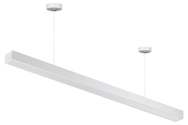 SPO-116-W-40K-024  Светильник LED ЭРА Geometria SPO-116-W-40K-024 Block 24Вт 4000K 1900Лм IP40 1200х70х40 белый подвесной драйвер внутри