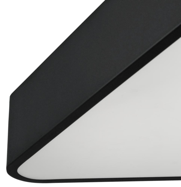 SPO-151-B-40K-030  Светильник LED ЭРА Geometria SPO-151-B-40K-030 Delta 30Вт 4000К 3000Лм IP40 черный подвесной драйвер внутри