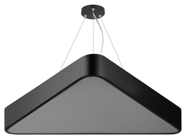 SPO-151-B-40K-030  Светильник LED ЭРА Geometria SPO-151-B-40K-030 Delta 30Вт 4000К 3000Лм IP40 черный подвесной драйвер внутри