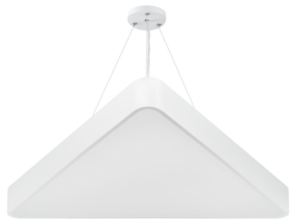Светильник LED Geometria ЭРА Delta SPO-151-W-40K-030 30Вт 4000К 2900Лм IP40 600*80 белый подвесной драйвер внутри