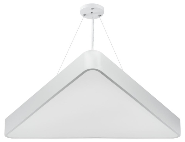 Светильник LED Geometria ЭРА Delta SPO-151-W-40K-030 30Вт 4000К 2900Лм IP40 600*80 белый подвесной драйвер внутри