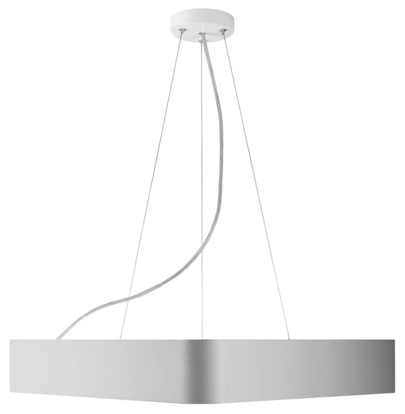 SPO-153-W-40K-030  Светильник LED ЭРА Geometria SPO-153-W-40K-030 Delta 30Вт 4000К 2100Лм IP40 600*80 белый подвесной драйвер внутри