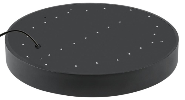 Светильник LED Geometria ЭРА Ring SPO-132-B-40K-088 88Вт 4000К 800*800*80 черный подвесной драйвер внутри