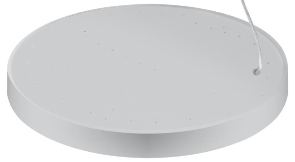 Светильник LED Geometria ЭРА Ring SPO-132-W-40K-088 88Вт 4000К 6000Лм IP40 800*80 белый подвесной драйвер внутри