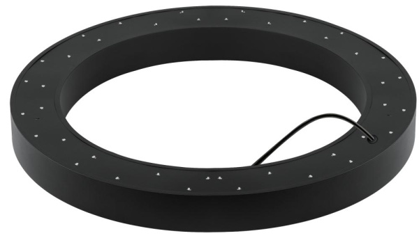 Светильник LED Geometria ЭРА Ring SPO-134-B-40K-056 56Вт 4000К 4200Лм IP40 800*80 черный подвесной драйвер внутри