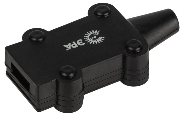 ERABL- Z ЭРА Заглушка для Белт-лайт (на 2 жил.), черный (10/500/15000)