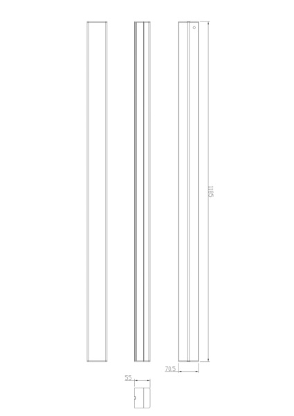 Светильник линейный светодиодный ЭРА SML-10-WB-40K-B48 48Вт 4000K 4320Лм 70х1180х55 черный подвесной